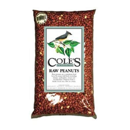Coles Wild Bird Products Co COLESGCRP05 Raw Peanuts 5 Lbs.